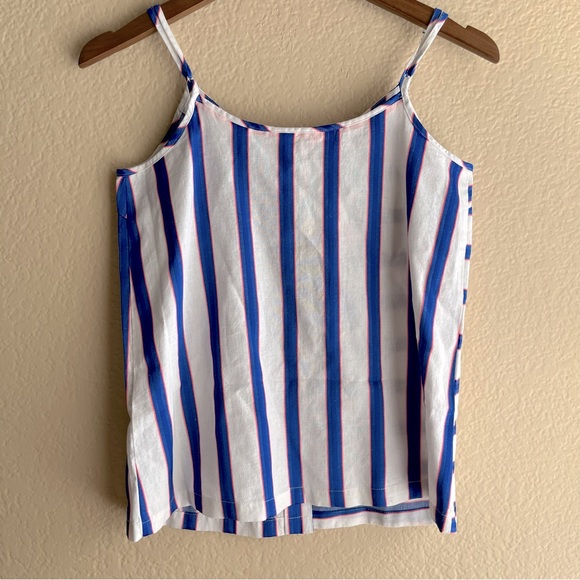 Joules | Carper Stripe Button Through Cami (8) - Picture 7 of 10